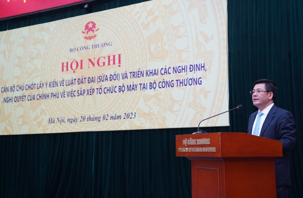 Bộ Công Thương góp ý xây dựng Dự thảo Luật Đất đai (sửa đổi)