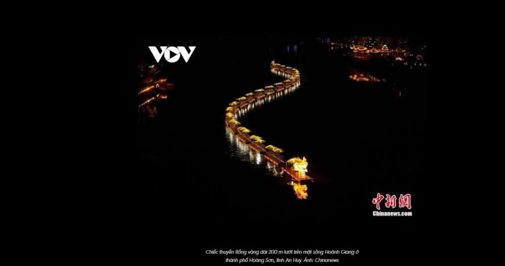 Ngắm nhìn hình tượng Rồng khoe sắc ở Trung Quốc đầu Xuân Giáp Thìn