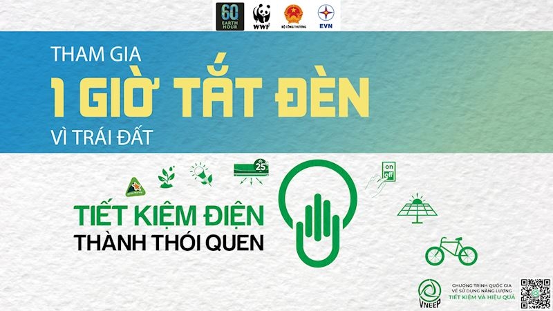 EVN Hà Nội triển khai nhiều hoạt động hưởng ứng sự kiện Giờ Trái đất