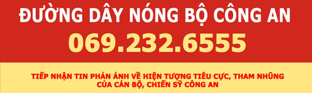 Công bố Đường dây nóng tiếp nhận phản ánh hiện tượng tiêu cực, tham nhũng; tin báo buôn lậu, gian lận thương mại, hàng giả