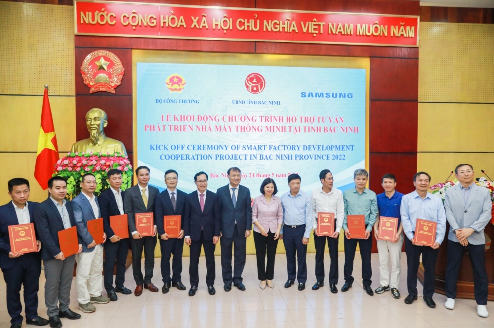 Khởi động Dự án hợp tác phát triển nhà máy thông minh tại Bắc Ninh và Vĩnh Phúc