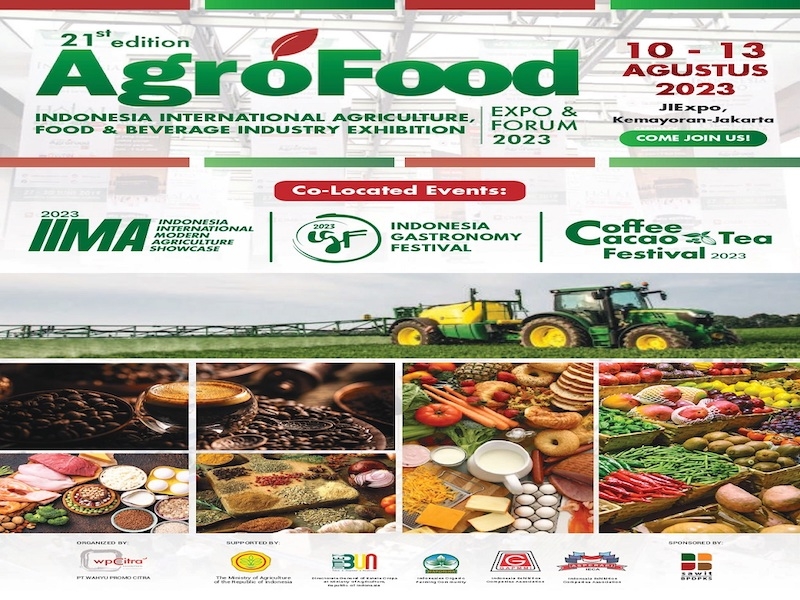 Sắp diễn ra Hội chợ quốc tế đa ngành Agro Food Expo 2023 tại Indonesia