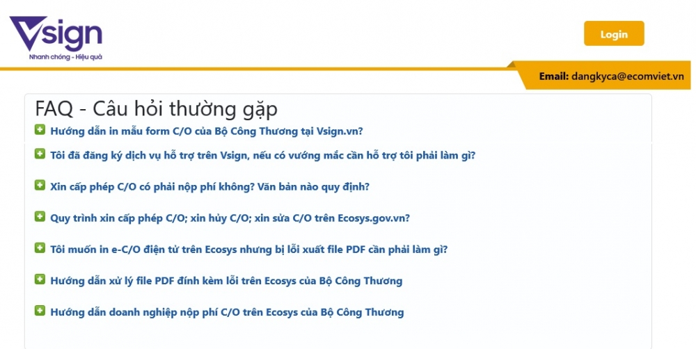Từ 21/7: Doanh nghiệp xin cấp C/O phải nộp phí