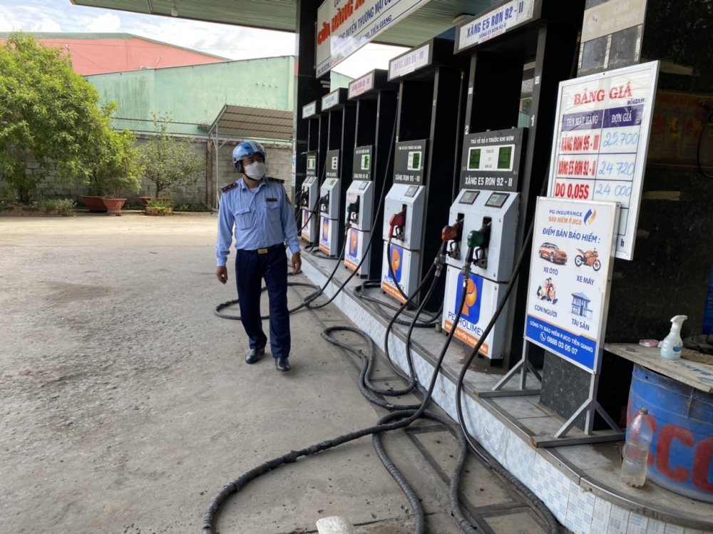 Tiền Giang: Giám sát 215 cửa hàng xăng dầu sau đợt giảm giá xăng dầu ngày 01/8/2022