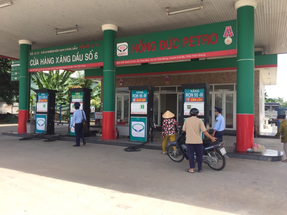 Tiền Giang: Giám sát 215 cửa hàng xăng dầu sau đợt giảm giá xăng dầu ngày 01/8/2022