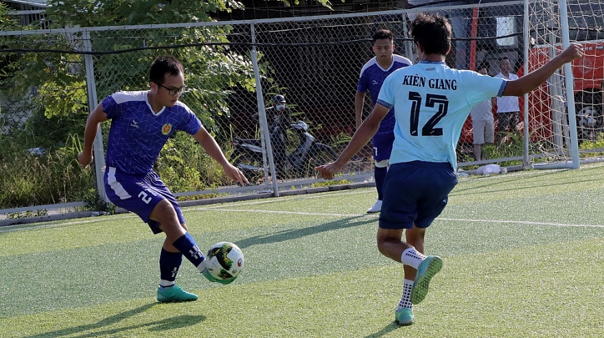 (LIVE) Trận tranh giải Ba DMS League 2022: Cục QLTT Thái Nguyên gặp Cục QLTT Kiên Giang