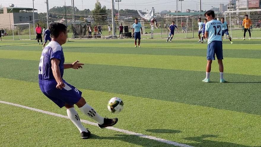 (LIVE) Trận tranh giải Ba DMS League 2022: Cục QLTT Thái Nguyên gặp Cục QLTT Kiên Giang