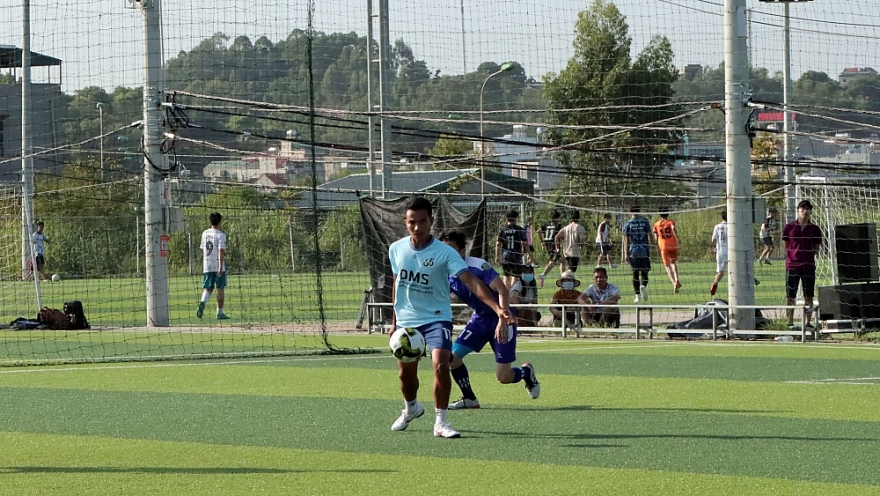 (LIVE) Trận tranh giải Ba DMS League 2022: Cục QLTT Thái Nguyên gặp Cục QLTT Kiên Giang