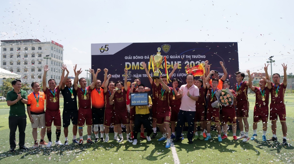Cơ quan Tổng cục trở thành Nhà vô địch DMS League 2022