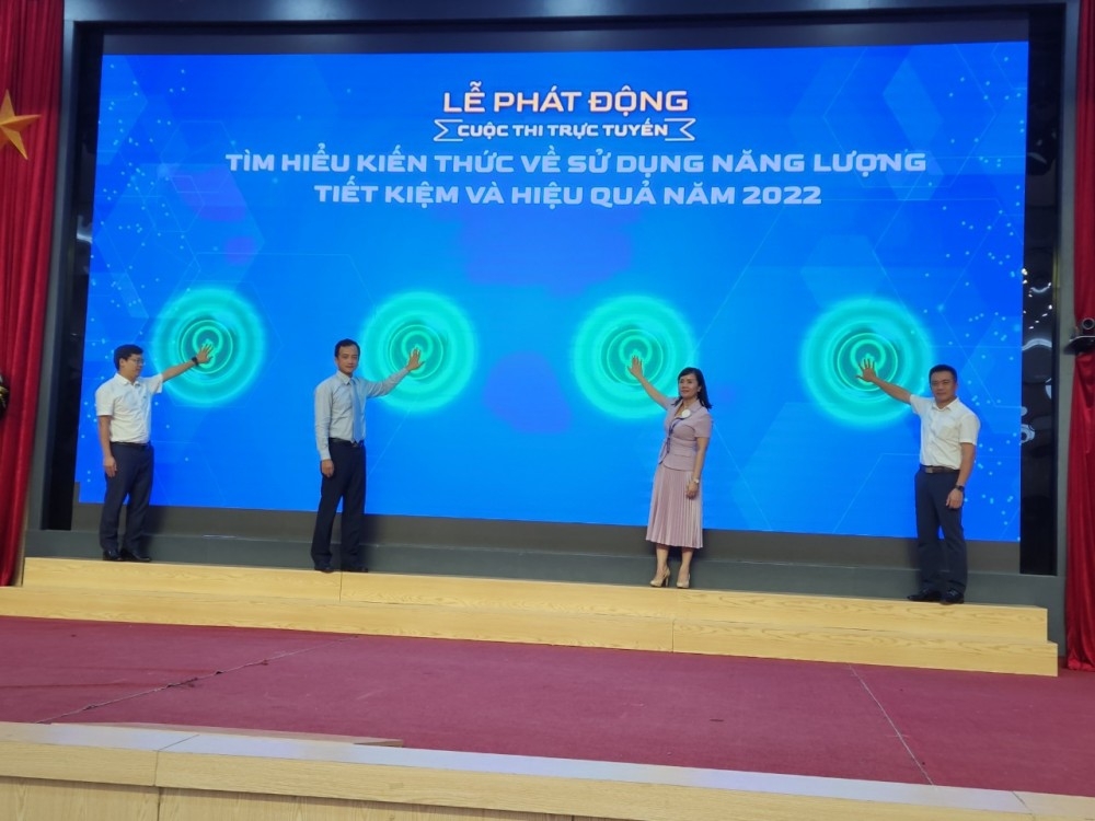 Phát động Cuộc thi trực tuyến tìm hiểu về sử dụng năng lượng tiết kiệm và hiệu quả