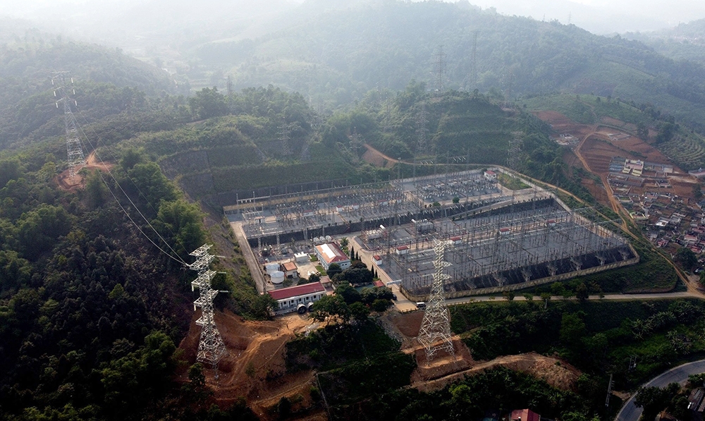 Đóng điện dự án đường dây 220kV Lào Cai - Bảo Thắng