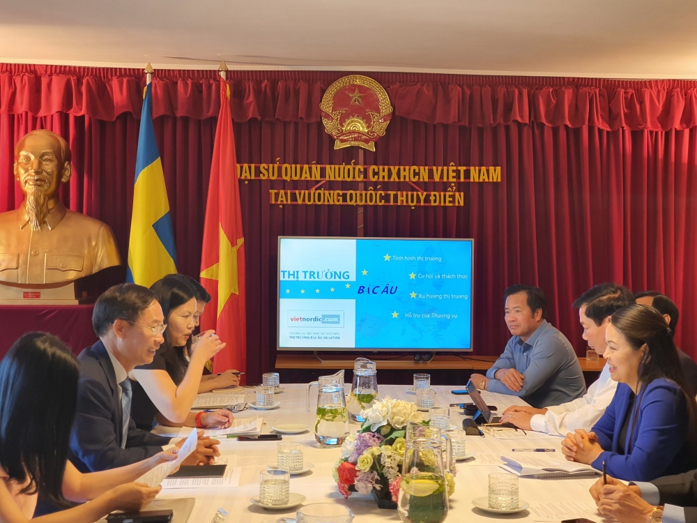 Xúc tiến đưa sản phẩm của Ninh Bình vào thị trường Bắc Âu