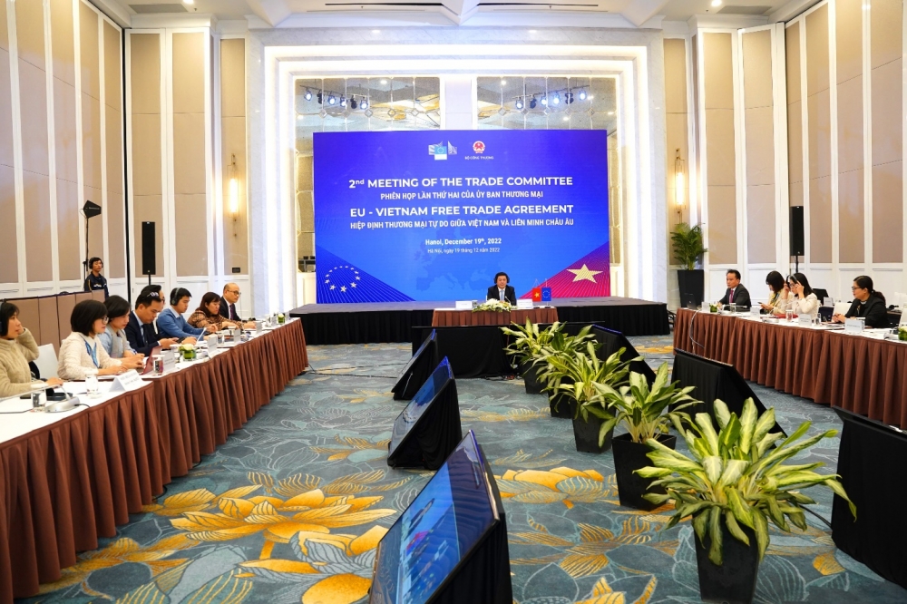 Khai mạc phiên họp lần thứ hai của Uỷ ban thương mại trong khuôn khổ EVFTA