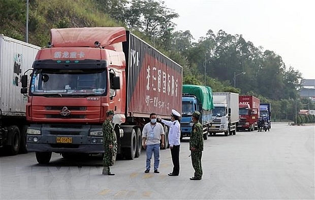 Trung Quốc lại dừng thông quan hàng hóa ở Cửa khẩu Hữu Nghị