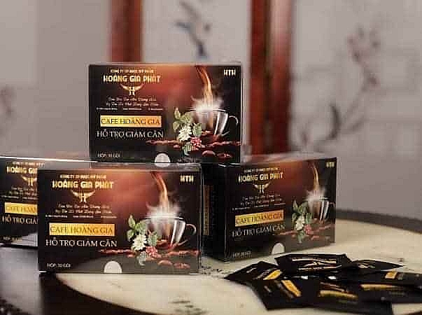 Cafe Hoàng Gia giảm cân chứa chất cấm nguy hại Cafe Hoàng Gia giảm cân chứa chất cấm nguy hại