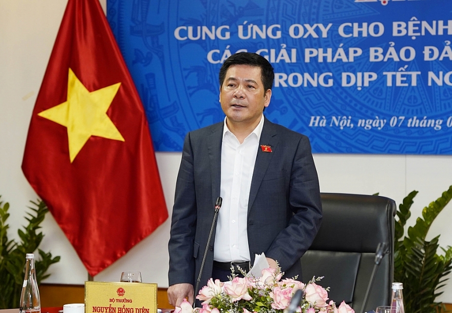 Bộ trưởng Công Thương: Ưu tiên tối đa cấp ôxy cho các cơ sở y tế
