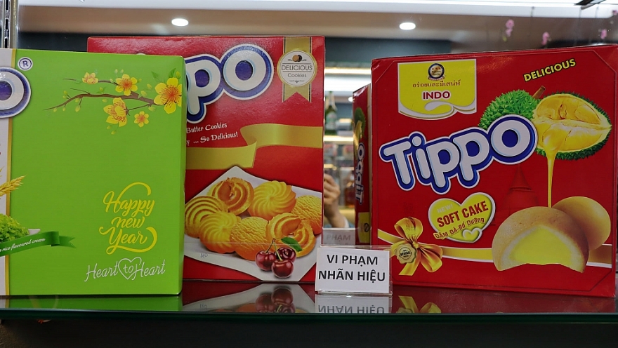 Trên 400 sản phẩm trưng bày, giới thiệu tại Phòng trưng bày, nhận diện hàng thật - hàng vi phạm