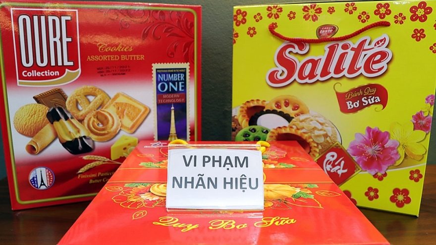 Trên 400 sản phẩm trưng bày, giới thiệu tại Phòng trưng bày, nhận diện hàng thật - hàng vi phạm