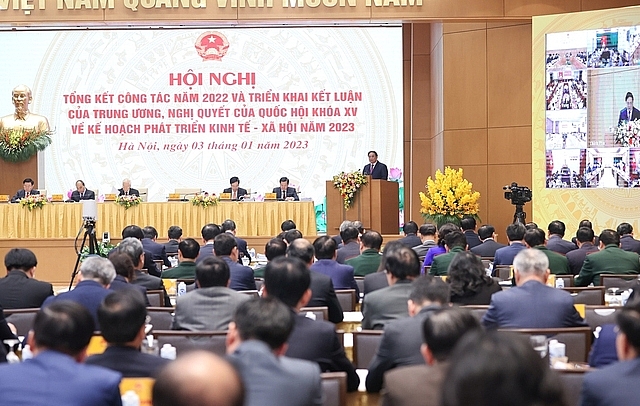 Thủ tướng: Nỗ lực, quyết tâm cao nhất để thực hiện kế hoạch năm 2023