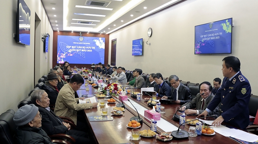 Tổng cục Quản lý thị trường gặp mặt các cán bộ hưu trí nhân dịp năm mới 2023