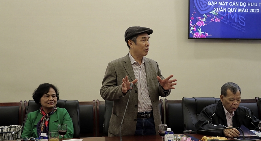 Tổng cục Quản lý thị trường gặp mặt các cán bộ hưu trí nhân dịp năm mới 2023