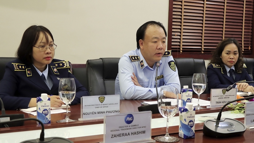 Tổng cục Quản lý thị trường hợp tác với P&G nâng cao hiệu quả công tác phòng, chống hàng giả