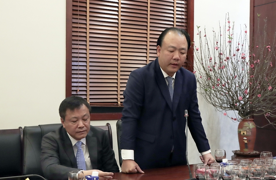 Lãnh đạo Bộ Công Thương chúc Tết Tổng cục Quản lý thị trường dịp xuân Quý Mão