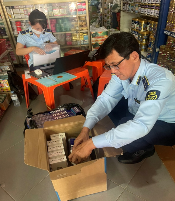 Phạt tiền 7,5 triệu đồng về hành vi buôn bán thuốc lá điếu nhập lậu