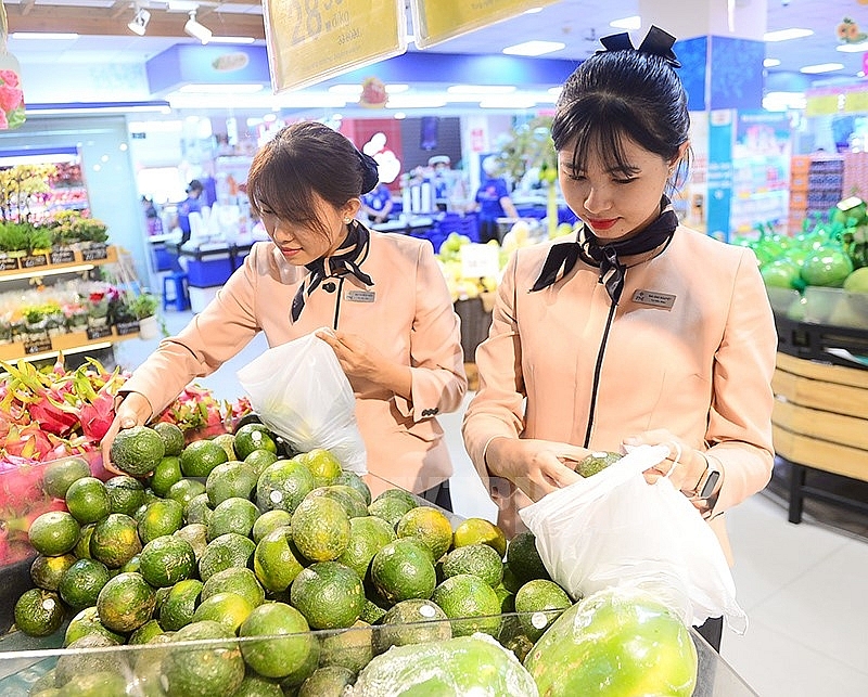 Siêu thị, sàn thương mại điện tử vào cuộc, hỗ trợ tiêu thụ cam sành Vĩnh Long