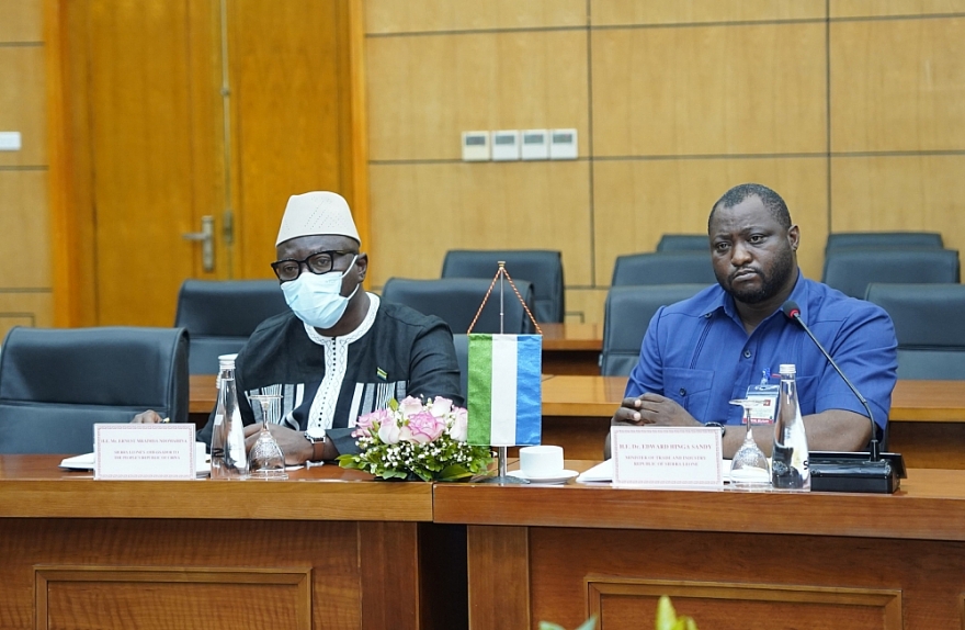 Việt Nam mong muốn là đối tác cung ứng gạo lâu dài cho Sierra Leone