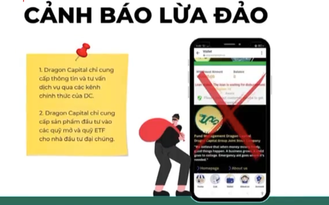 Cảnh báo giả mạo công ty quản lý quỹ lừa đảo nhà đầu tư chứng khoán Tham gia đầu tư vào dự án giả mạo “Vinpearl”, người phụ nữ bị chiếm đoạt gần 1,4 tỷ đồng