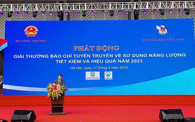 Phát động Giải báo chí tuyên truyền sử dụng năng lượng tiết kiệm, hiệu quả