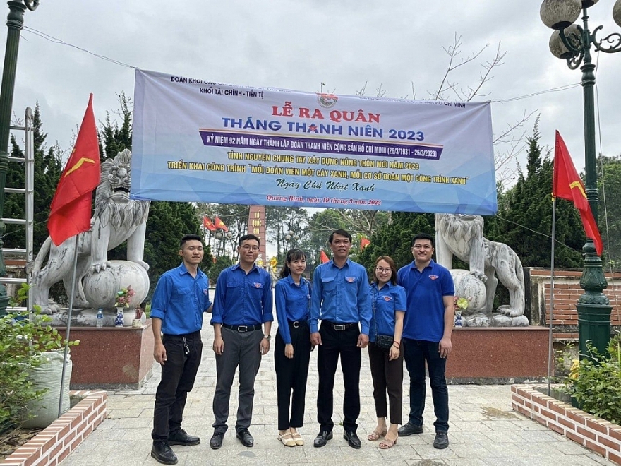 Tuổi trẻ Quản lý thị trường tích cực hưởng ứng tháng Thanh niên năm 2023