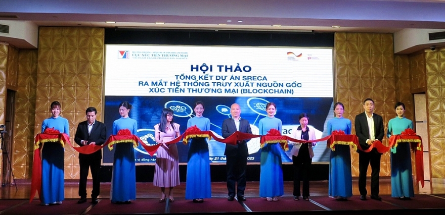 Ra mắt Hệ thống truy xuất nguồn gốc xúc tiến thương mại áp dụng công nghệ chuỗi khối