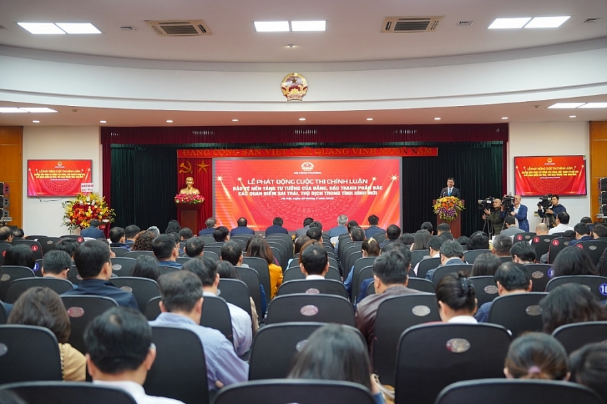 Bộ Công Thương phát động Cuộc thi chính luận về bảo vệ nền tảng tư tưởng của Đảng