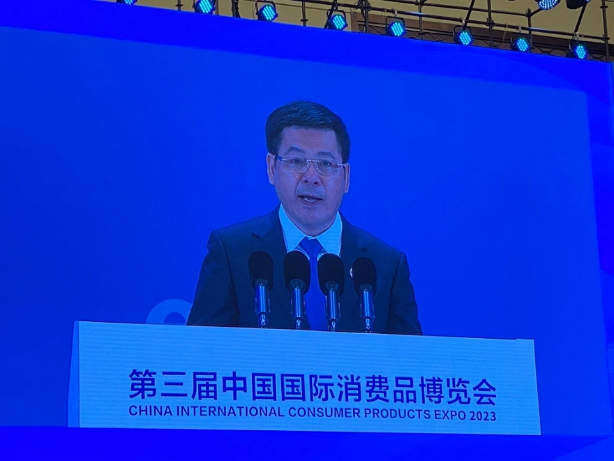 Bộ trưởng Nguyễn Hồng Diên và Đoàn công tác tham gia nhiều hoạt động tại Hải Nam (Trung Quốc)