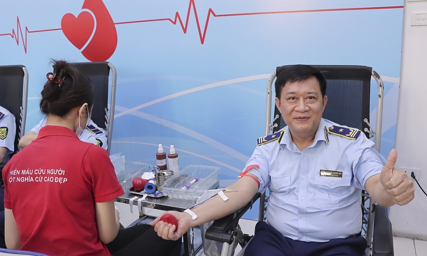 Lực lượng QLTT góp thêm 41.300ml máu vào quỹ máu quốc gia