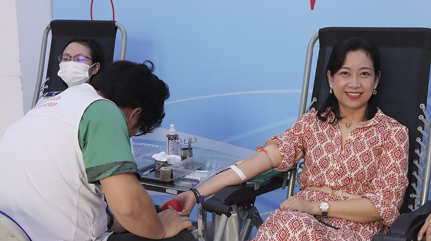 Lực lượng QLTT góp thêm 41.300ml máu vào quỹ máu quốc gia