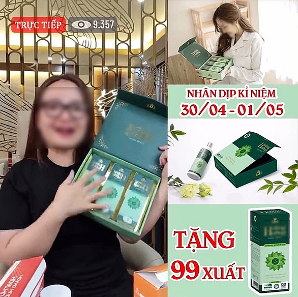 Dược phẩm Hoàng Hường tiếp tục vi phạm quy định pháp luật về quảng cáo