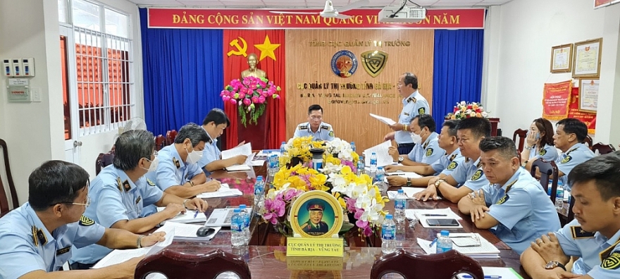 Đoàn công tác Tổng cục QLTT làm việc tại Cục QLTT Bà Rịa - Vũng Tàu