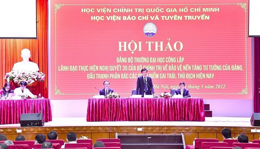 Các trường đại học công lập thực hiện Nghị quyết 35 của Bộ Chính trị