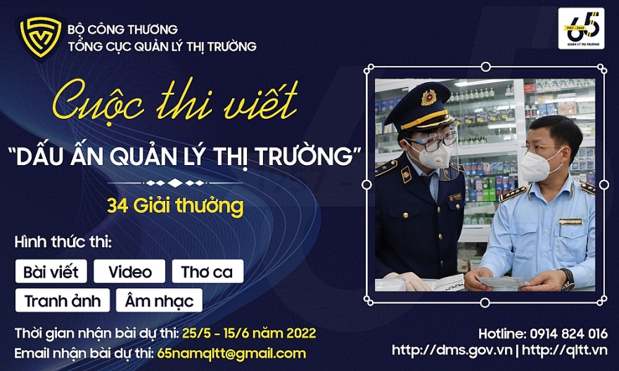 Phát động Cuộc thi viết “Dấu ấn Quản lý thị trường”