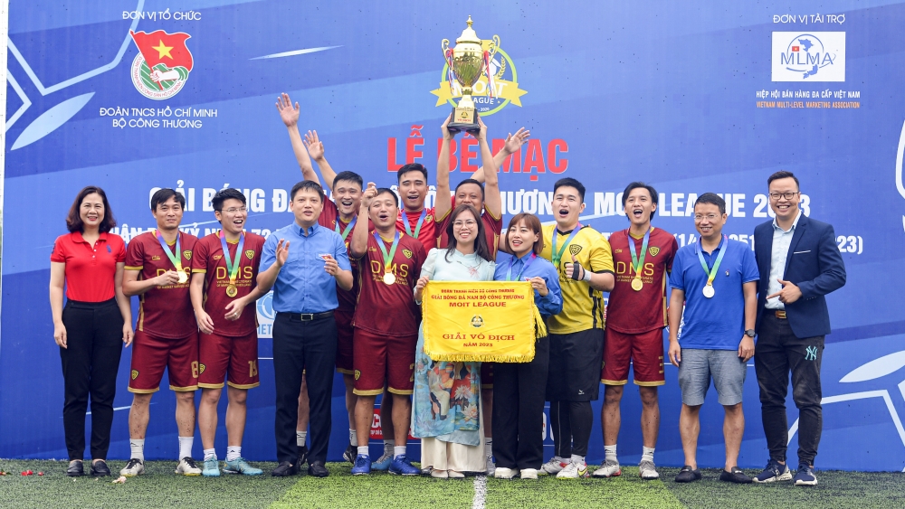 Đội bóng Cơ quan Tổng cục Quản lý thị trường vô địch MOIT League 2023