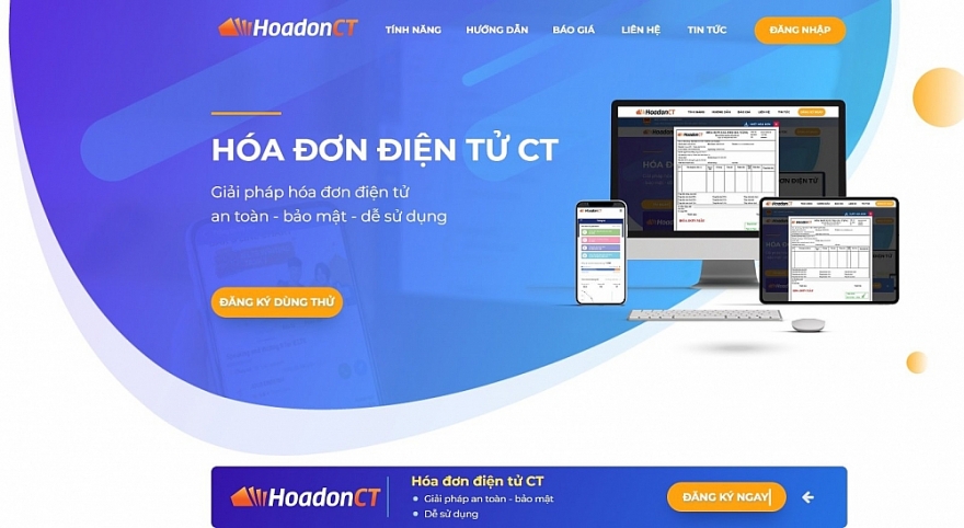 Hệ thống Hóa đơn điện tử CT của Bộ Công Thương đã được phép cung cấp dịch vụ