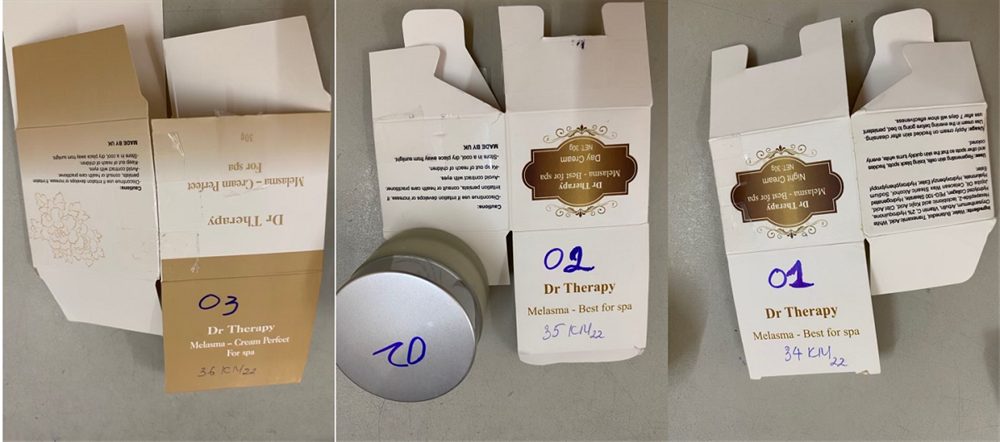 Cảnh báo 3 sản phẩm mỹ phẩm chứa chất cấm, chưa được cấp phép