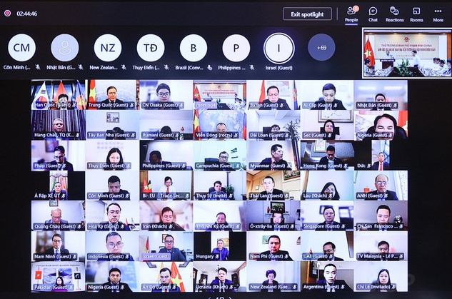 Thủ tướng: Các Thương vụ cần phát huy vai trò vị trí tiền tuyến, mở rộng thị trường và đa dạng hóa chuỗi cung ứng