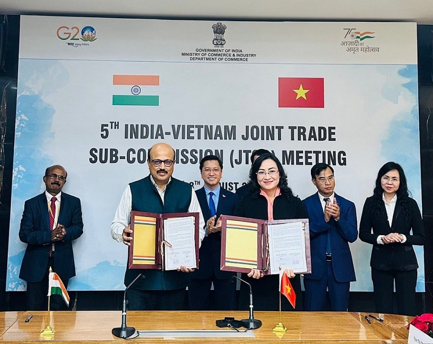 Việt Nam - Ấn Độ: Mở rộng hợp tác thương mại trong lĩnh vực nông, công nghiệp