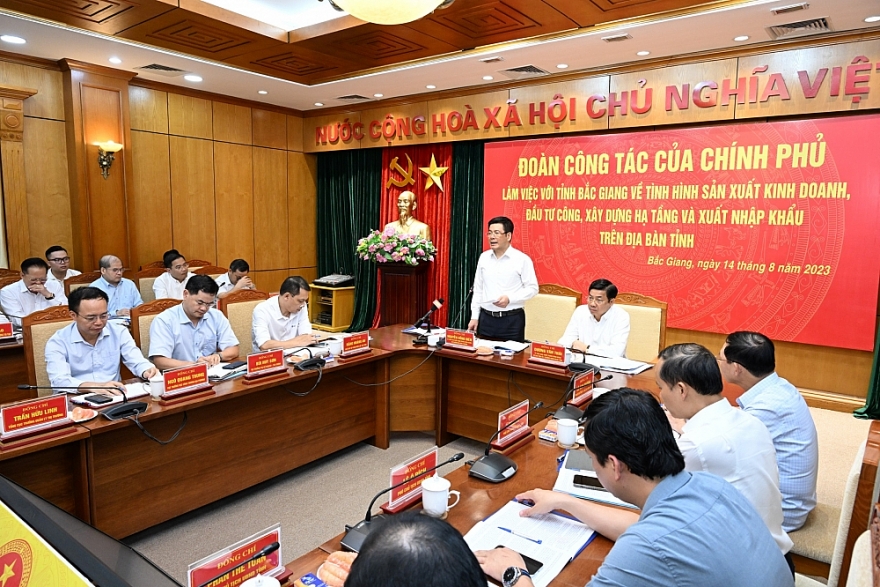 Bộ trưởng Công Thương gợi mở 8 nhóm giải pháp để Bắc Giang tiếp đà tăng trưởng
