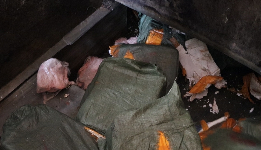 QLTT Hà Nội tiêu hủy 7 tấn nầm lợn không nguồn gốc