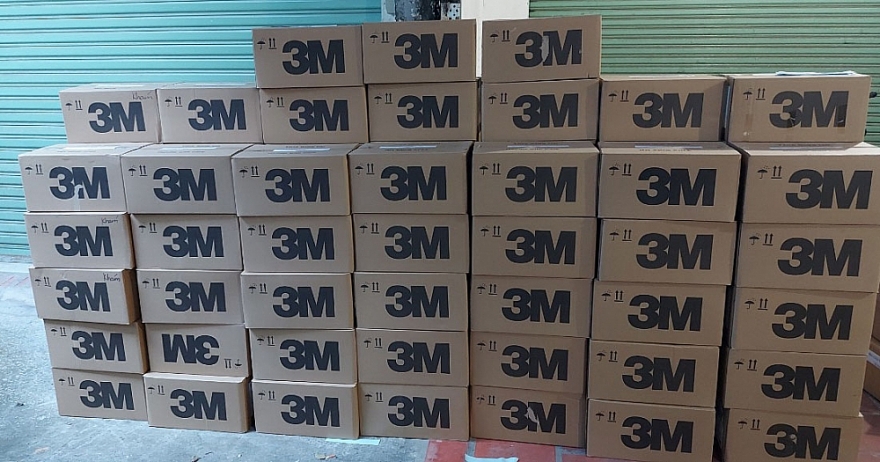 10 ngày mật phục, phát hiện gần 10.000 khẩu trang nghi giả nhãn hiệu trong khuôn viên Hội chữ thập đỏ